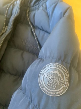 Anorak Geographical Norway Azul Marino Talla S