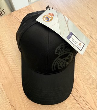 Gorra Oficial Real Madrid Negra
