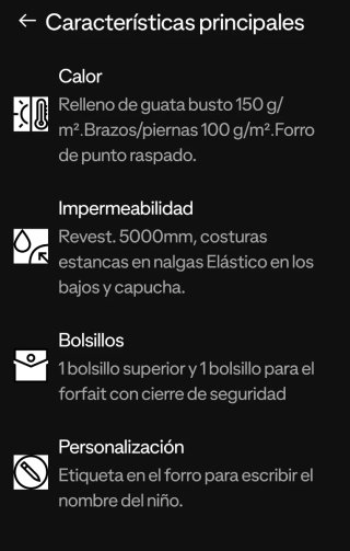 Mono de nieve Wedze como nuevo