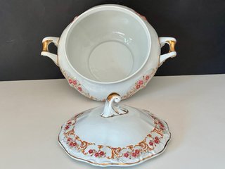 🇫🇷 Sopera Porcelana Motivos Florales