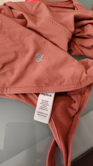 Body tanga de manga larga, talla L/XL