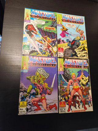 Lote 10 Cómics Masters del Universo (Zinco, 1988)