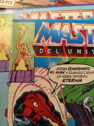 Lote 10 Cómics Masters del Universo (Zinco, 1988)