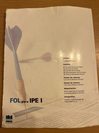 Libro de Fol para IPE 1