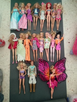 Lote Barbie y Príncipe Mosquetero