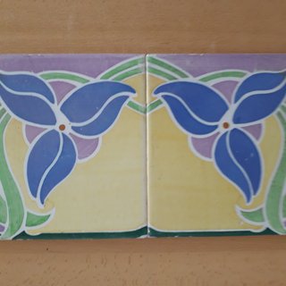 A8 AZULEJOS ANTIGUOS MODERNISTAS ART NOUVEAU