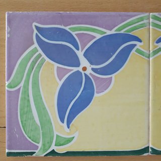 A8 AZULEJOS ANTIGUOS MODERNISTAS ART NOUVEAU