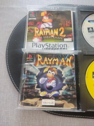 2 Juegos PlayStation 1: Rayman y Rayman 2