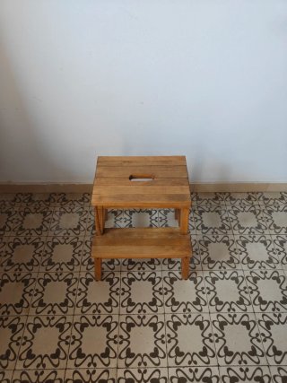 Escalera de madera IKEA BEKVÄM