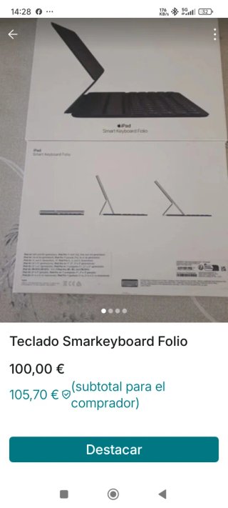 Apple Smart Keyboard Folio