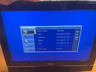 Televisor i-Joy con DVD 20.88’ Negro