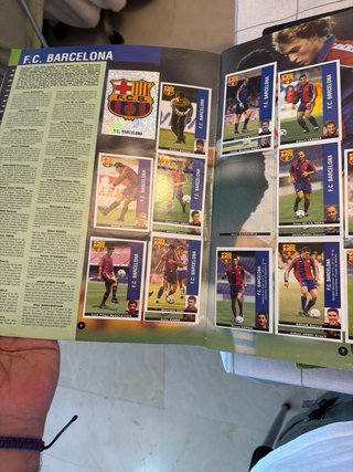 Álbum Liga 95-96 Panini