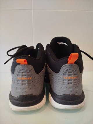 Zapatillas Baloncesto Tamrak Negras Naranja