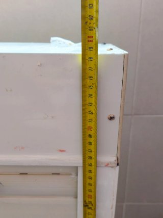Ventana Corredera Blanca con Persiana