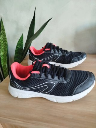 ZAPATILLAS 41 Kalenji Mujer Negro y Rosa