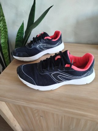 ZAPATILLAS 41 Kalenji Mujer Negro y Rosa