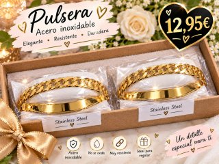 Pulseras de Acero Inoxidable