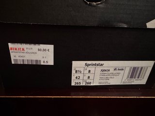 Zapatillas Atletismo Adidas Springstar T42