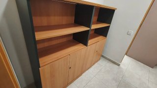 Estantería oficina y mueble bajo