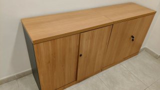 Estantería oficina y mueble bajo