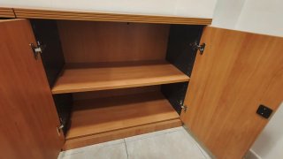 Estantería oficina y mueble bajo