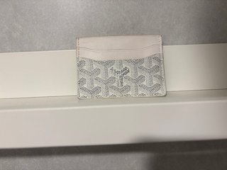 Tarjetero Goyard Blanco