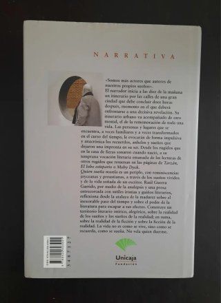 Quien sueña novela