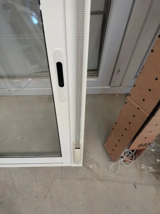 Ventana corredera aluminio blanco 115x150de ancho