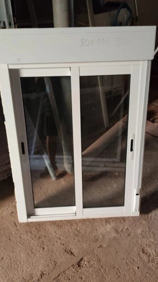 Ventana Corredera Blanca 80x116 cm