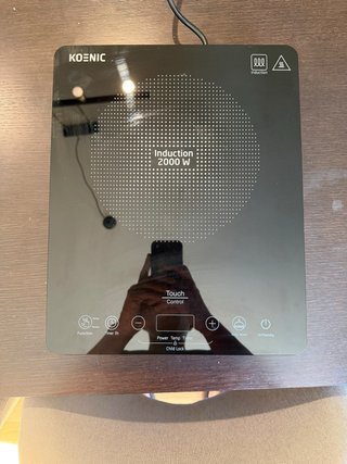 Placa de Inducción KOENIC 2000W