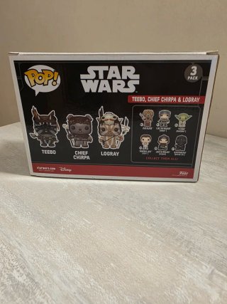 Funko Star Wars Ewoks Teebo, Chief & Logray