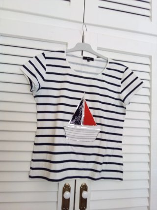 Camiseta rayas Festa.Talla L.