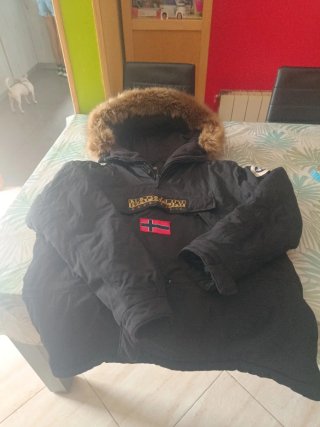 Chaqueta Napapijri Negra Talla XL