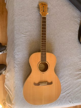 Guitarra Fender FA-235E Concierto Natural