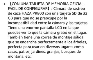 Cámara Caza 58MP 2.7K Visión Nocturna · Nueva
