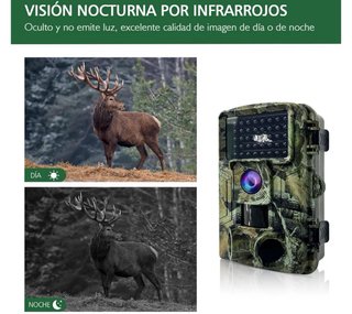 Cámara Caza 58MP 2.7K Visión Nocturna · Nueva