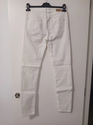 Pantalones Zara Blancos Talla 36