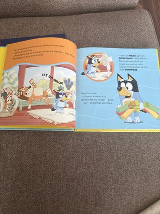 Bluey. La piscina + Bluey, buenas noches murciéla