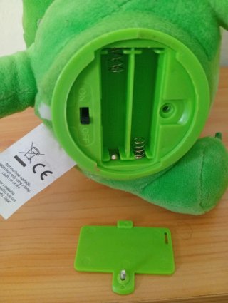 Peluche Dinosaurio interactivo