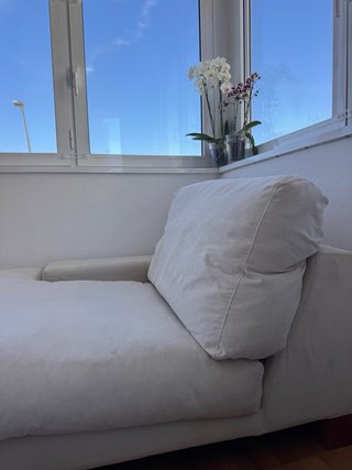 Chaise Longue modular de plumón (fundas lavables)