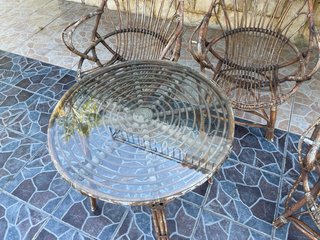 Set de Mesa y Sillas de Jardín