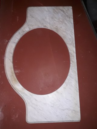 Lavabo Roca porcelana blanco