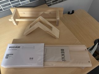 IKEA Bekvam porta spezie/mensola