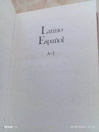 Diccionario latino -español tres tomos