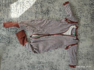 Buzo saco dormir bebé con pies talla 2-3 tag 2.5.