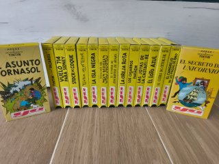 Colección VHS Tintín