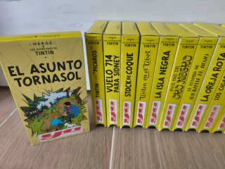 Colección VHS Tintín