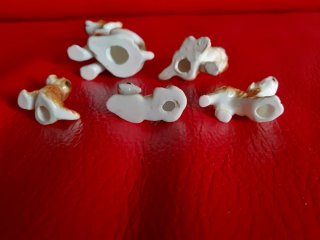 Set 5 Animaletti Ceramica