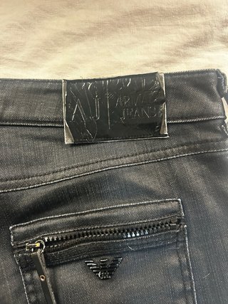 Pantalón Armani Jeans Negro