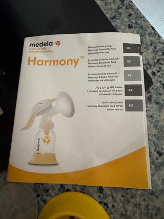 Sacaleches Manual Medela Harmony